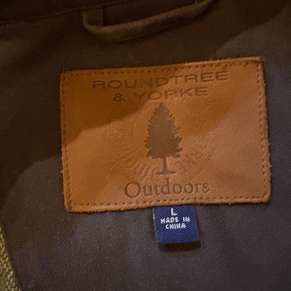 Roundtree Yorke Outdoors Barn Coat Jacket Men's L - Picture 9 of 16
